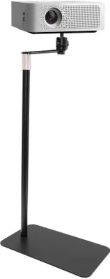 Productafbeelding van Beamerhouder voor op de vloer - 360 graden draaibaar - 60-120 cm - Zwart