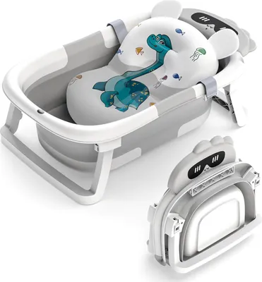 Produktbild von Babybadewanne - Baby Badewanne - Faltbare Baby Badewanne - Babybadewanne - Klappbare Babybadewanne - Faltbare Badewanne für Kinder