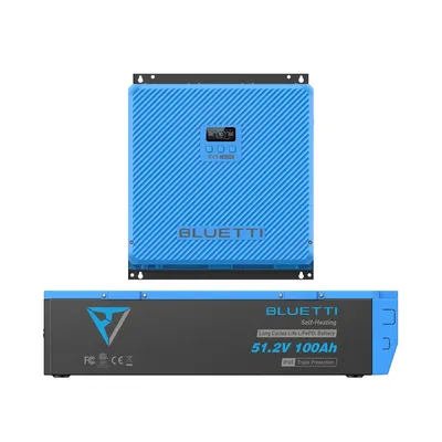 Produktbild von BLUETTI RV Solar All-in-One Solarsystem 5000W 5120Wh: RV5 Hub + 51,2V 100Ah Batterie für Campervans, Anhänger, und netzunabhängiger Einsatz