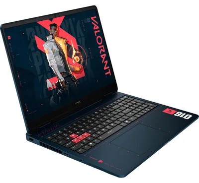 Produktbild von HP HyperX OMEN 16 inch Gaming Laptop PC 16-ap1099ng, AMD Ryzen™ 9, 40,6 cm (16"), 2560 x 1600 Pixel, 24 GB, Windows 11 Home, Schwarz