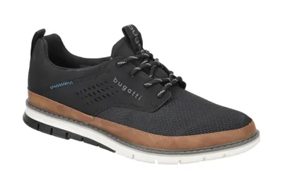 Produktbild von Bugatti SANDMAN Herrenschuhe - elegante Halbschuhe - Schnürschuhe schwarz NEU