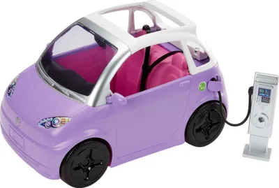 Obrázok produktu pre Barbie 2v1 Elektromobil Kabriolet pre bábiky Mattel