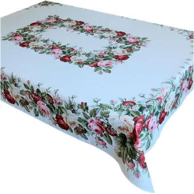 Produktbild von Tischwäsche mit Motiv Rosen 130 x 170 cm