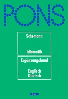 Immagine prodotto di PONS Wörterbuch, Idiomatik, Ergänzungsband Englisch-Deutsch