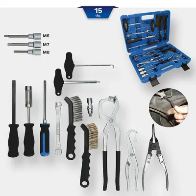 Productafbeelding van Brilliant Tools BT701250, 3,22 kg, 382 mm, 297 mm, 85 mm, 15 stuks