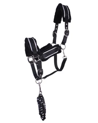Immagine prodotto di Set cavezza Dolci nero/argento Cob