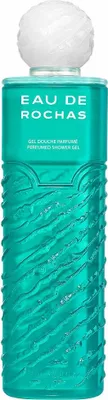 A product shot of a bottle of shower gel.