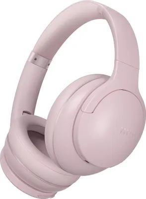 Produktbild von DOQAUS Kopfhörer Kabellos Bluetooth, Bis zu 90 Std, Over-Ear, 3 EQ-Modi, HiFi Stereo, Eingebautes Mikrofon, Faltbar, Rosa