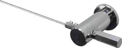 Produktbild von Gardinia Pavo 1-läufig chrom 500 cm