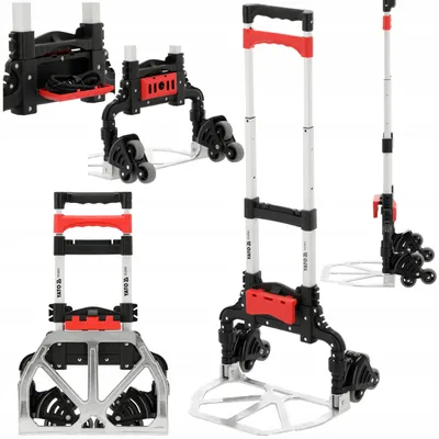 Image de Diable pliant pour escaliers, jusqu'à 60 kg