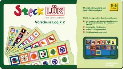 Produktbild von LÜK SteckLÜK Vorschule Logik 2 ab 5 Jahren 8216