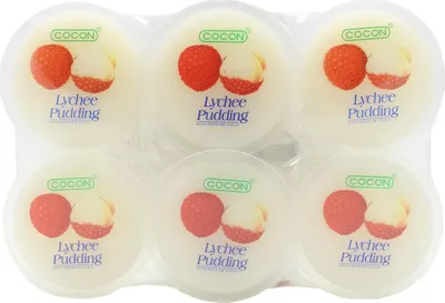 Produktbild von Cocon Nata de Coco Dessert mit Kokosnussgel - Lycheegeschmack - 480 g