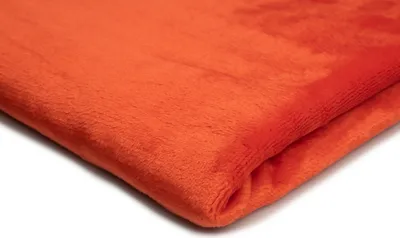 Obrázek produktu pro Minkee Plyšová hladká oboustranná Umělá kožešina Mandarin 50 x 160 cm