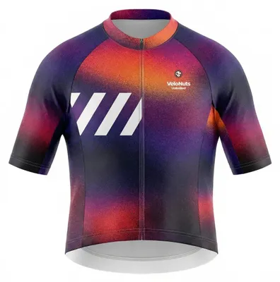 Produktbild von VeloNuts Herren Radtrikot, Aura Fade, Solar Dusk, XL