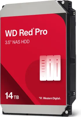 Immagine prodotto di WD Red Pro    8.9cm (3.5") 14TB SATA3 7200  512MB WD142KFGX intern