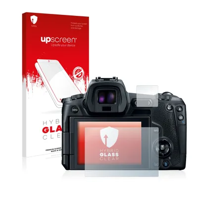 Produktbild von upscreen Schutzglas für Canon EOS R Schutzfolie Panzer Folie Glas Display Schutz klar