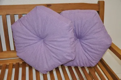 Obrázek produktu pro Polštář hvězda fialový set 2 kusy