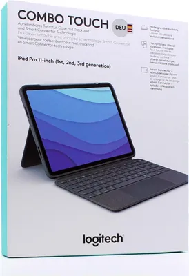 Zdjęcie produktu dla Logitech 920-010142, QWERTZ, Niemiecki, Panel dotykowy, 1,8 cm, 1 mm, Apple