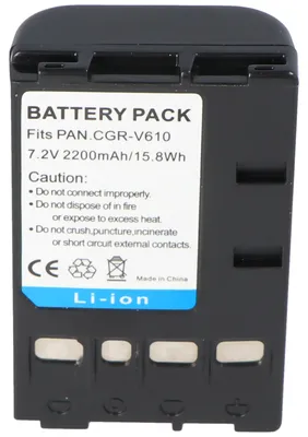 Zdjęcie produktu dla Akumulator AccuCell do Panasonic CGR-V14S Akku CGR-V610 CGR-V620