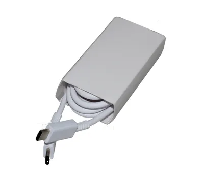 Produktbild von Typ-C Schnell-Ladekabel für Original Samsung Galaxy M11, M12, M13, M21, M22 Datenkabel 5A super-schnell weiß 1m beidseitig USB Type-C super-fast-Charging Cable