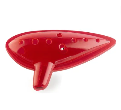 Produktbild von Stagg Ocarina rot Kunststoff