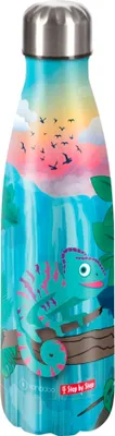 Produktbild von Step by Step Trinkflasche Insulated Stainless Steel Drinking Bottle Chameleon Joshy mehrfarbig