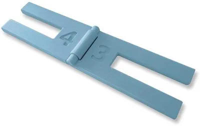 Imagen del producto de Elevadores para máquinas de coser - 3 posiciones - Azul claro