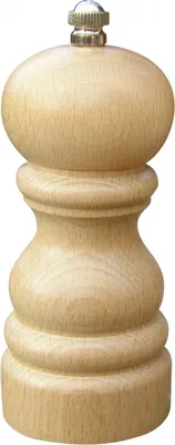 Image de moulin à épices BOB 12cm en bois.