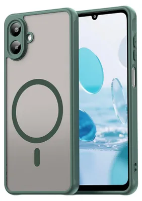 Produktbild von Techsuit – HaloFrost II MagSafe-Hülle für Samsung Galaxy A07 4G – grün