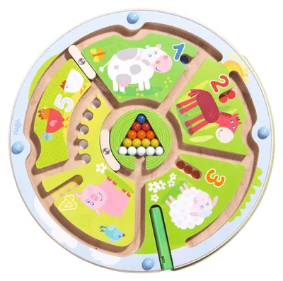 Image de Haba Jeu magnétique Labyrinthe des chiffres