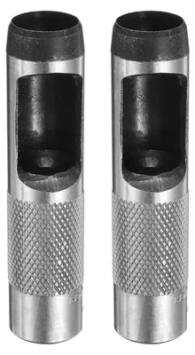 Produktbild von 2 Stück Lochstanzer 19mm Rund Hohlstanzwerkzeug Kohlenstoffstahl für Leder & Papier