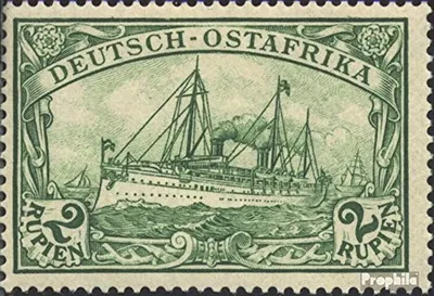 Productafbeelding van Postzegels Duits-Oost-Afrika 1901 Keizerjacht Hohenzollern