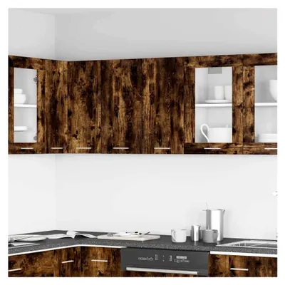 Produktbild von Hängeschrank Lyon in Räuchereiche 60x31x60 cm aus Holzwerkstoff
