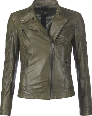 Produktbild von Maze Lederjacke Sally Damen forest night M