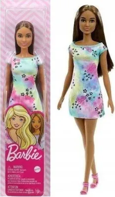 Produktbild von Dinotoys Apeldoorn Barbie-Teenagerpuppe mit dunklem Haar und schöner Kleidung für eine lustige Strandparty