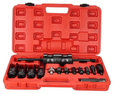 Produktbild von Satz zur Demontage von Einspritzdüsen mit Schlaggleithammer MECHANIC PULLER SET 1, 14 Teile