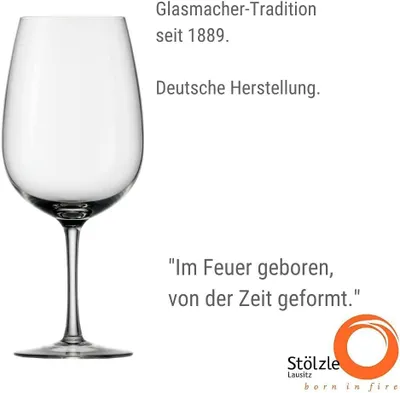 Obrázok produktu pre Pohár Stölzle Lausitz z vinárskej krajiny Bordeaux, sada 6 pohárov