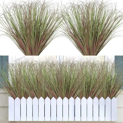Produktbild von Kunstgras Bündel grün UV-beständig für Balkon und Garten