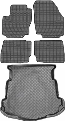 Produktbild von Ford Mondeo MK4 Limousine (2011-2014) - Set: Gummifußmatten + Kofferraummatte