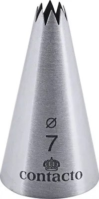 Produktbild von Sterntülle, 8-zackig 7 mm