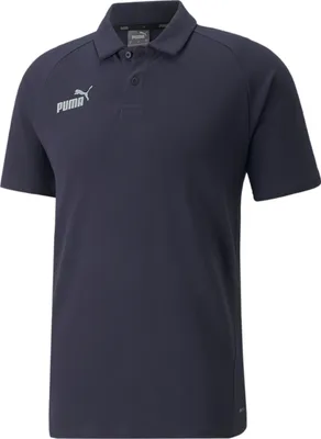 Produktbild von Puma teamFINAL Herren Casuals Poloshirt dunkelblau Gr S