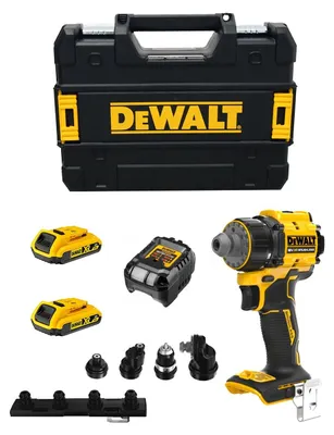 Zdjęcie produktu dla Wiertarko-wkrętarka DeWALT DCD803D2T (2 x 2,0 Ah + DCB1102 + TSTAK II)