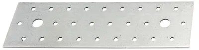 Obrázek produktu pro Alberts 339074 děrovaná deska, sendzimirsky pozinkovaná, 200 x 60 mm, sada 12 kusů