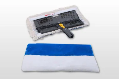 Produktbild von Vermop Twixter Twix Blue Borstenmop/Microfaserplüsch 40cm