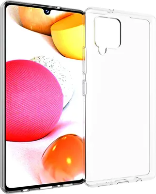 Produktbild von Accezz Clear TPU Backcover Samsung Galaxy A42 - Transparent