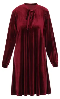 Image de Robe EVERA pour femme - Bordeaux, taille L