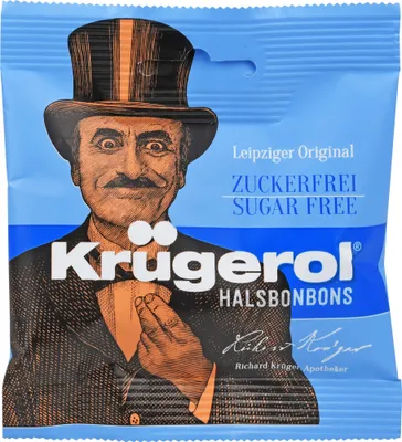 Produktbild von Krügerol Halsbonbons zuckerfrei 50 g