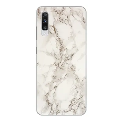 Produktbild von MuchoWow® Handyhülle Schutzhülle Hülle für Samsung Galaxy A70 Marmor - Grau - Weiß Silikon Softcase Handy Hülle - Schutzhaube