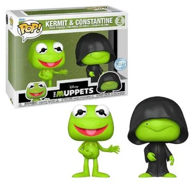 Produktbild von Funko Pop! The Muppets: Kermit & Constantine - 2 pack - Exclusive Special Edition #2