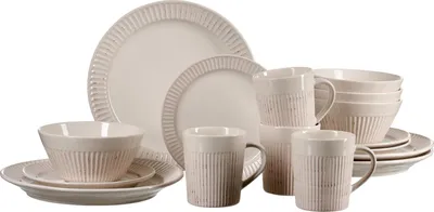 Produktbild von Kombiservice 16-teilig - für 4 Personen - Beige - Steingut